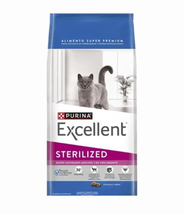 escellent-gato-adulto-esterilizado Excellent Gato Adulto Castrados 1 Kg