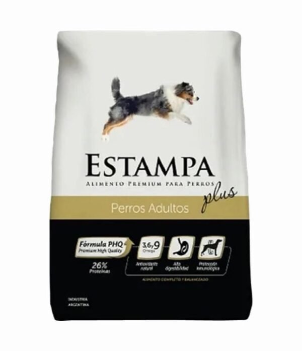 Estampa Plus Perro Adulto de Raza Mediana y Grande x 20 Kg
