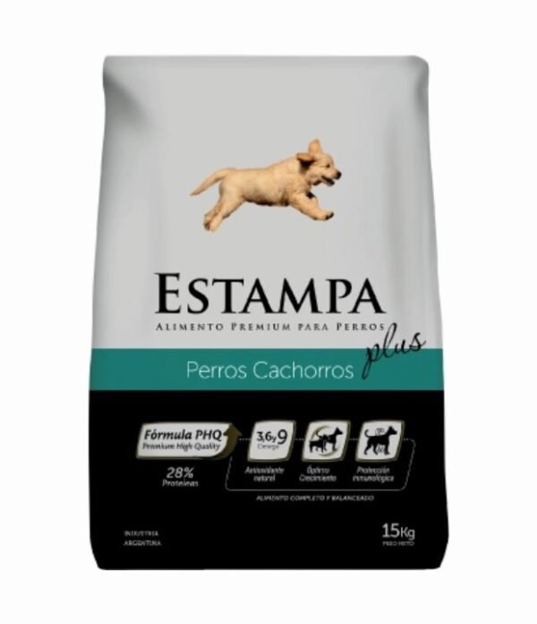 Estampa Plus Perro Cachorro 15 Kg