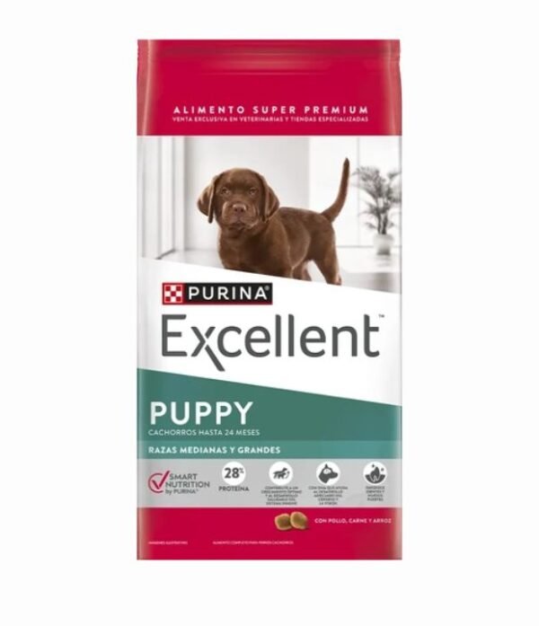 excellent-cachorros-medianos-grandes Purina Excellent Cachorro (Puppy) Razas Medianas y Grandes 3 Kg