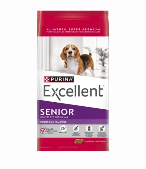 excellent-senior Excellent Perro Adulto Senior +7 (Mayores a 7 años ) 3 Kg