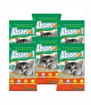 Piedras Sanitarias Absorsol Premium 12 Kg Pack Ahorro (6 x 2Kg)