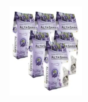 Piedras Sanitarias Alta Gama Lavanda 21,6 Kg Pack Ahorro (6 x 3,6Kg)