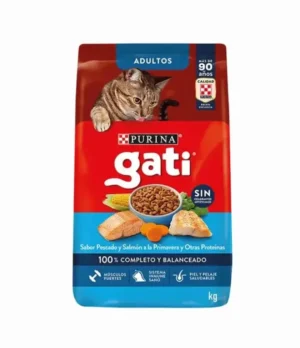 gati-pescado Gati Gato Adulto sabor Pescado y Salmón 15 Kg
