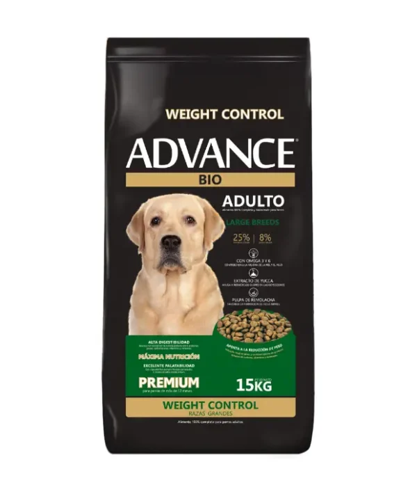 Advance Bio Premium Perro Adulto Control Peso x 15 Kg