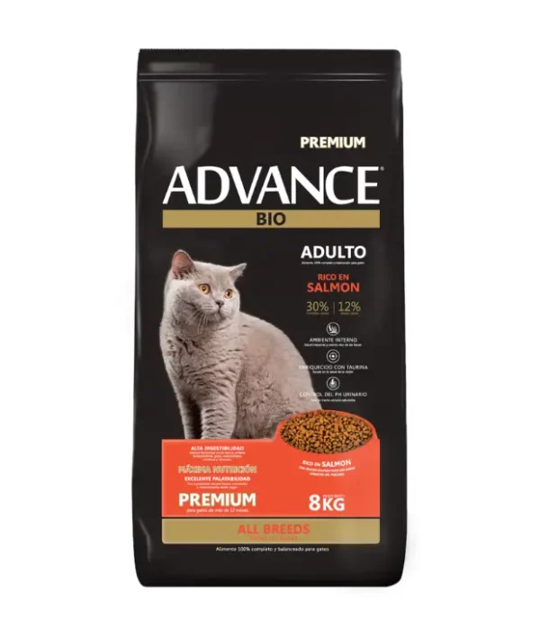 advance-gato-adulto Advance Bio Gato Adulto Sabor Salmón x 8 kg