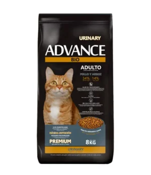 Advance Bio Gato Adulto Sabor Pollo y Arroz Urinary x 8 Kg