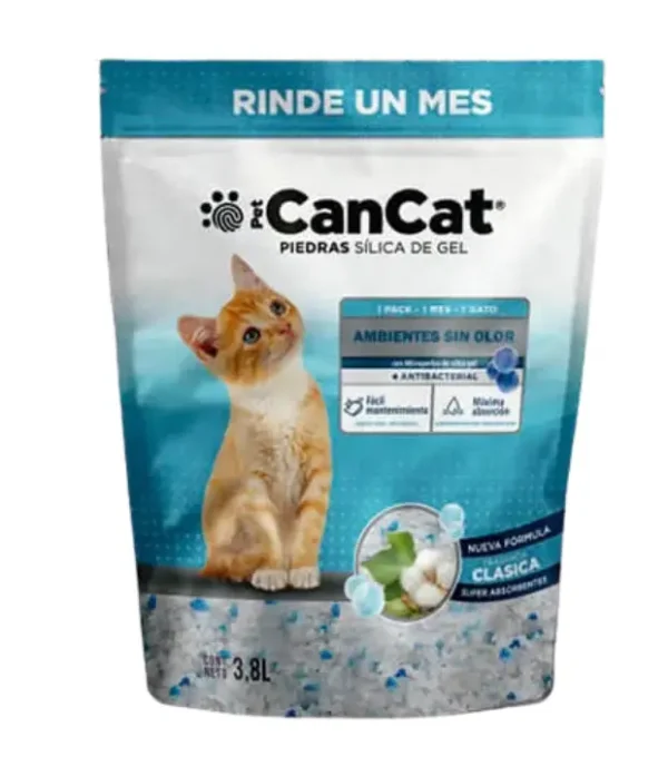 Piedras Sanitarias Cancat Silica de Gel Clásica Neutra x 3,8 L