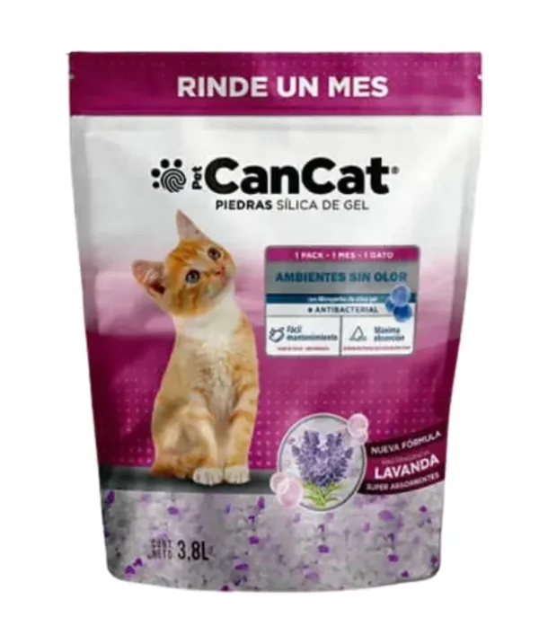 cancat-silica-lavanda Piedras Sanitarias Cancat Silica de Gel Lavanda x 3,8 L
