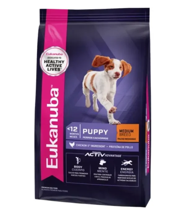 Eukanuba Puppy Cachorro de Raza Mediana x 15 Kg