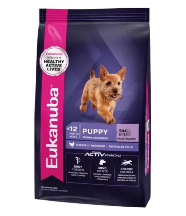 euka-puppy-small Eukanuba Puppy Cachorro de Raza Pequeña x 15 Kg
