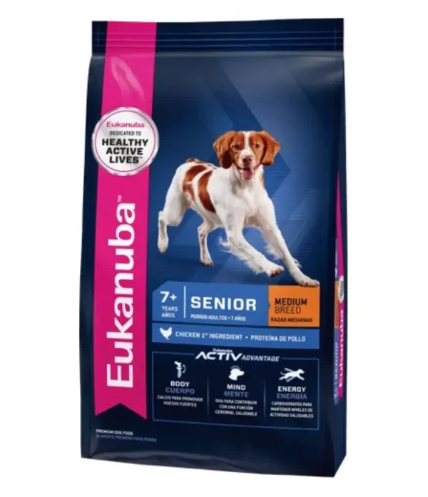 euka-senior-medium Eukanuba Perro Adulto Mayor de Raza Mediana (Senior 7+) x 3 Kg