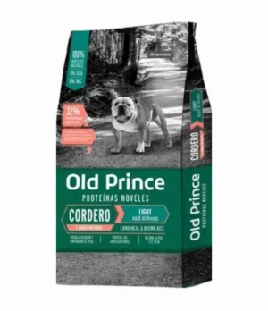 Old Prince Proteinas Noveles Adulto Light Cordero y Arroz x 15 Kg