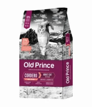 old-prince-cordero-gato-esterilizado Old Prince Proteinas Noveles Gato Esterilizado Cordero y Arroz x 3 Kg
