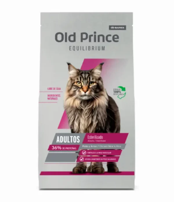 Old Prince Equilibrium Gato Adulto Castado x 7,5 Kg