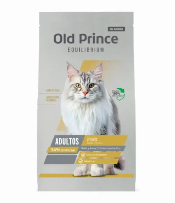 old-prince-equilibrium-gato-urinary Old Prince Equilibrium Gato Adulto Urinary x 7,5 Kg
