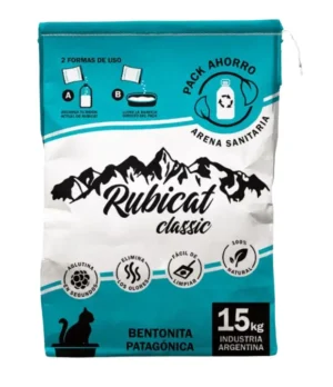 rubicat-clasic-15kg Piedras Aglomerantes Rubicat Classic x 15 Kg (Pack Ahorro)