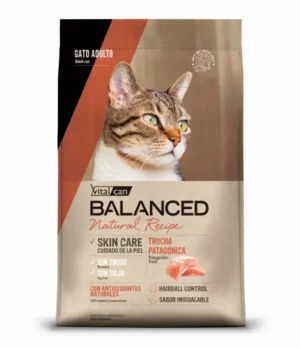 vital-can-balanced-skin-care-gato-trucha Vitalcan Balanced Natural Recipe Gato Adulto Trucha Patagonica x 15 Kg