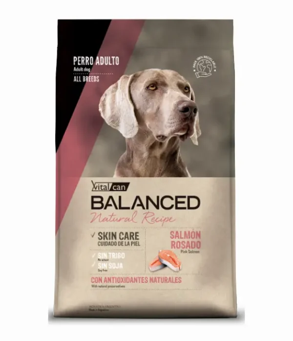 vital-can-balanced-skin-care-perro-salmon Vitalcan Balanced Natural Recipe Perro Adulto Salmon Rosado x 15 kg