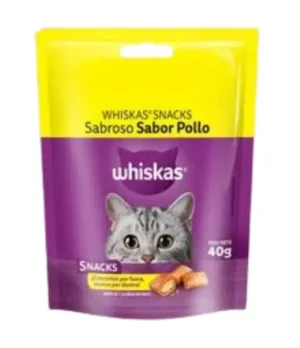 whikas-snack-pollo-40 Whiskas Snack Delicioso Sabor Pollo x 40 Grs