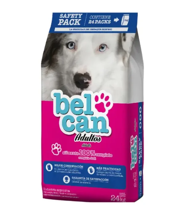 bel-can-adulto-safety Belcan Perro Adulto Safety Pack x 24 Kg