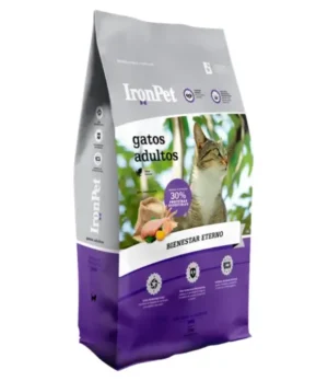 Iron Pet Gato Adulto Bienestar Eterno ( Calamar) x 15 Kg