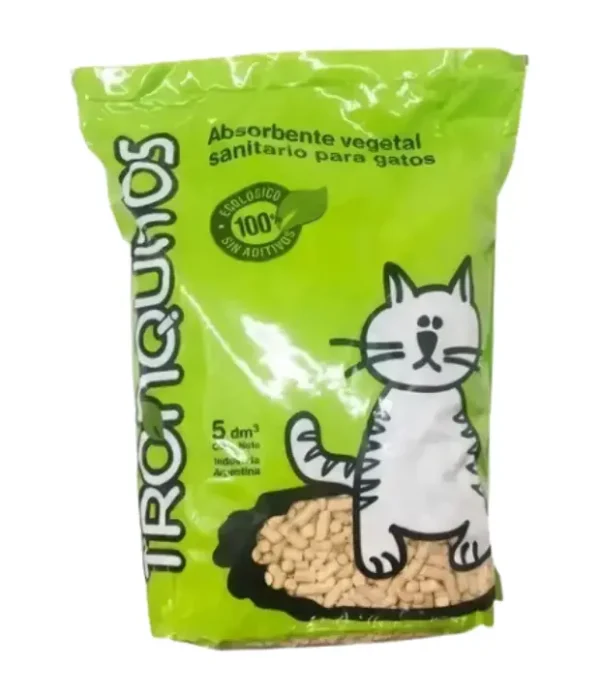 tronquitos Tronquitos Absorvente Vegetal Sanitarios Pellet x 3,3 Kg